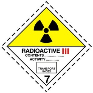 HAZMAT Class 7 Radioactive materials