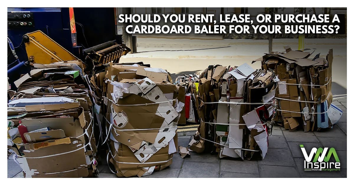 Should rent lease purchase cardboard baler