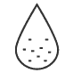Contaminated water removal icon