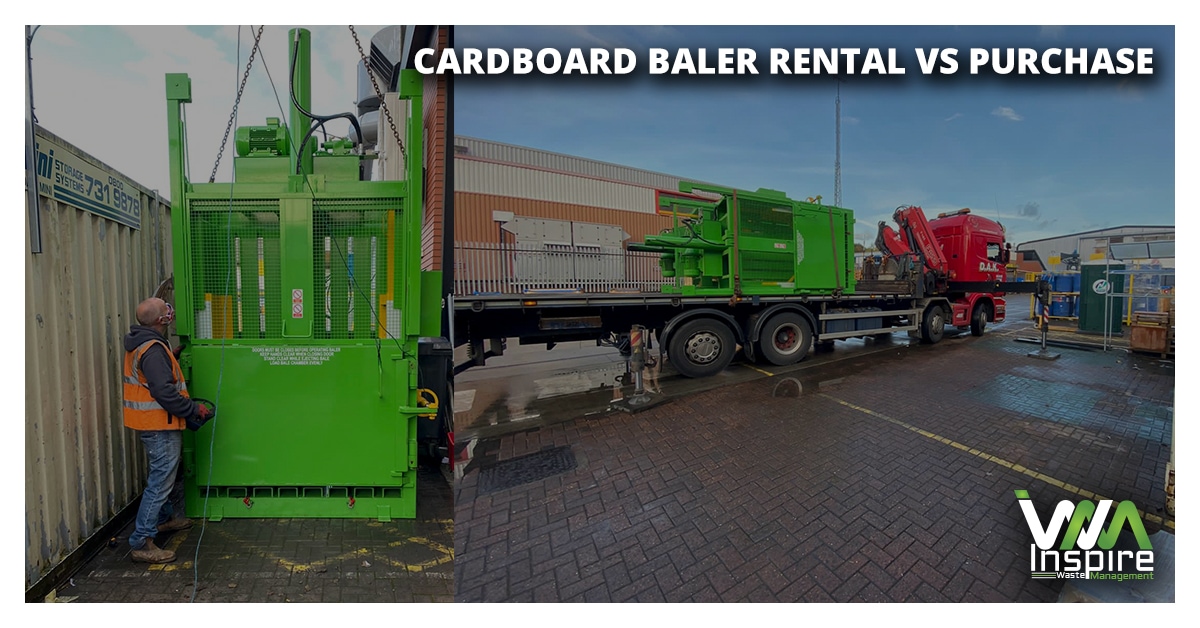 Cardboard Baler Rental Inspire Waste Management