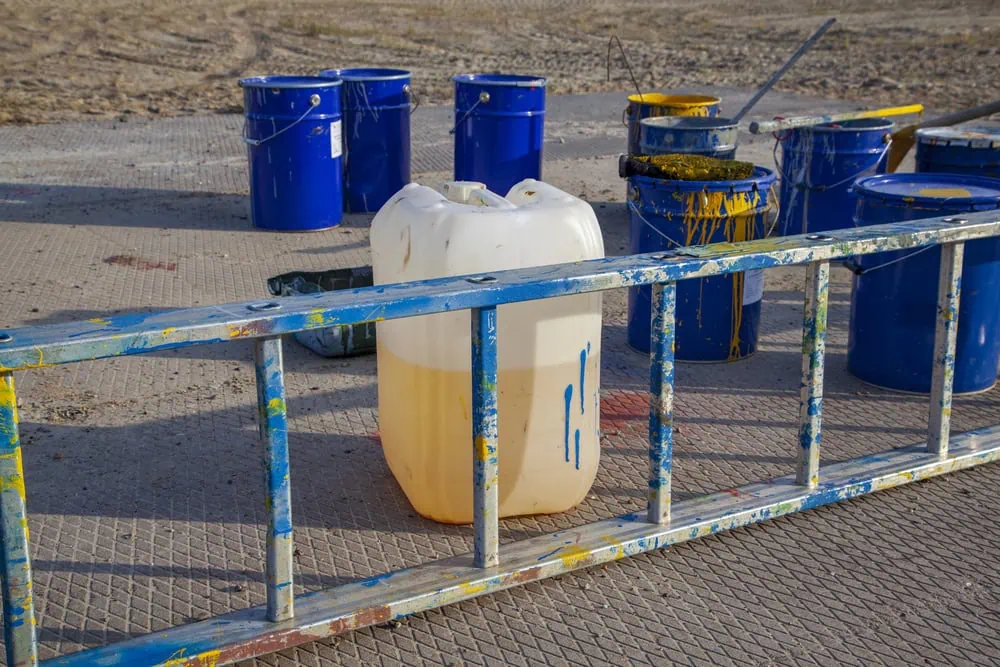 solvent based paint disposal